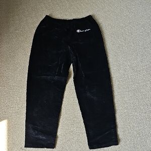 Champion Black Corduroy pants Relaxed Fit Sz M